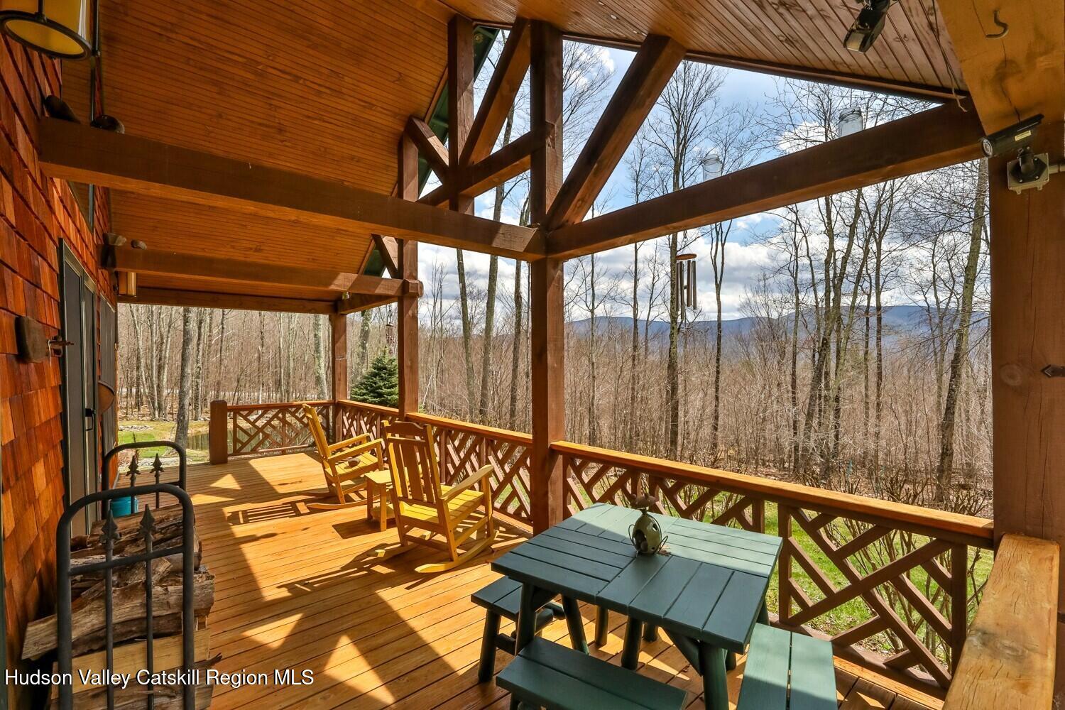 15 Hardwood Road West Kill, NY 12492 - Photo 19 of 53 a view of an outdoor space with seating area