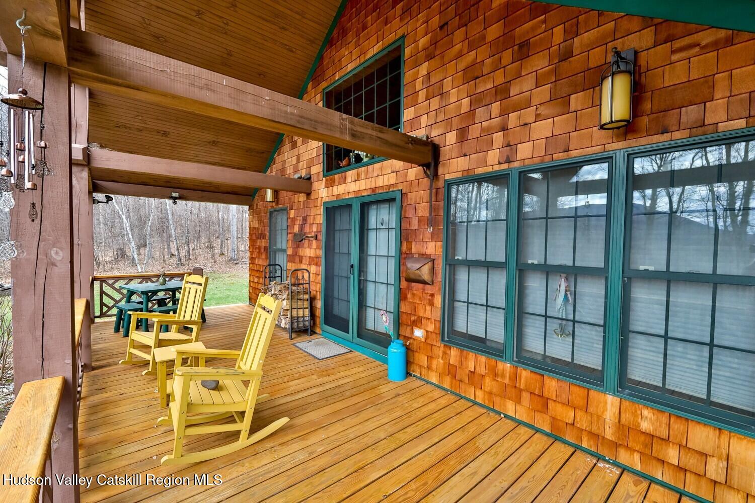 15 Hardwood Road West Kill, NY 12492 - Photo 30 of 53 a view of porch with seating space