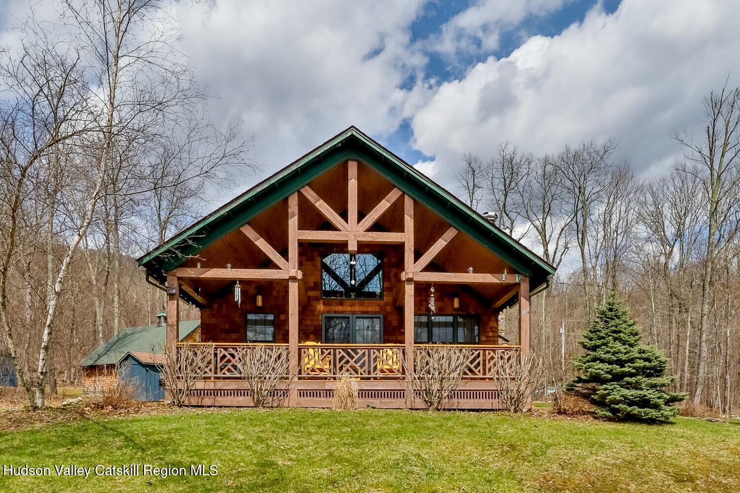 15 Hardwood Road West Kill, NY 12492 - Photo 4 of 53 front view of house with a yard