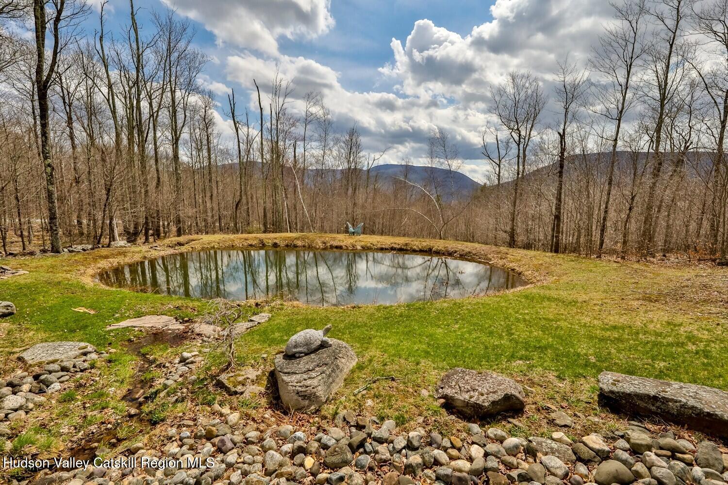 15 Hardwood Road West Kill, NY 12492 - Photo 9 of 53 a swimming pool with some trees in the background