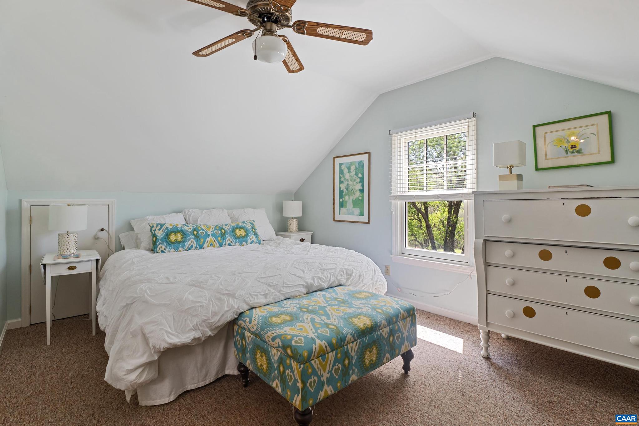 5614 Hot Springs Road Hot Springs, VA 24445 - Photo 60 of 71 a bedroom with a bed and a window
