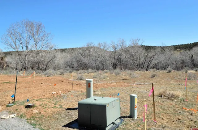 a view of a covered with snow on the road