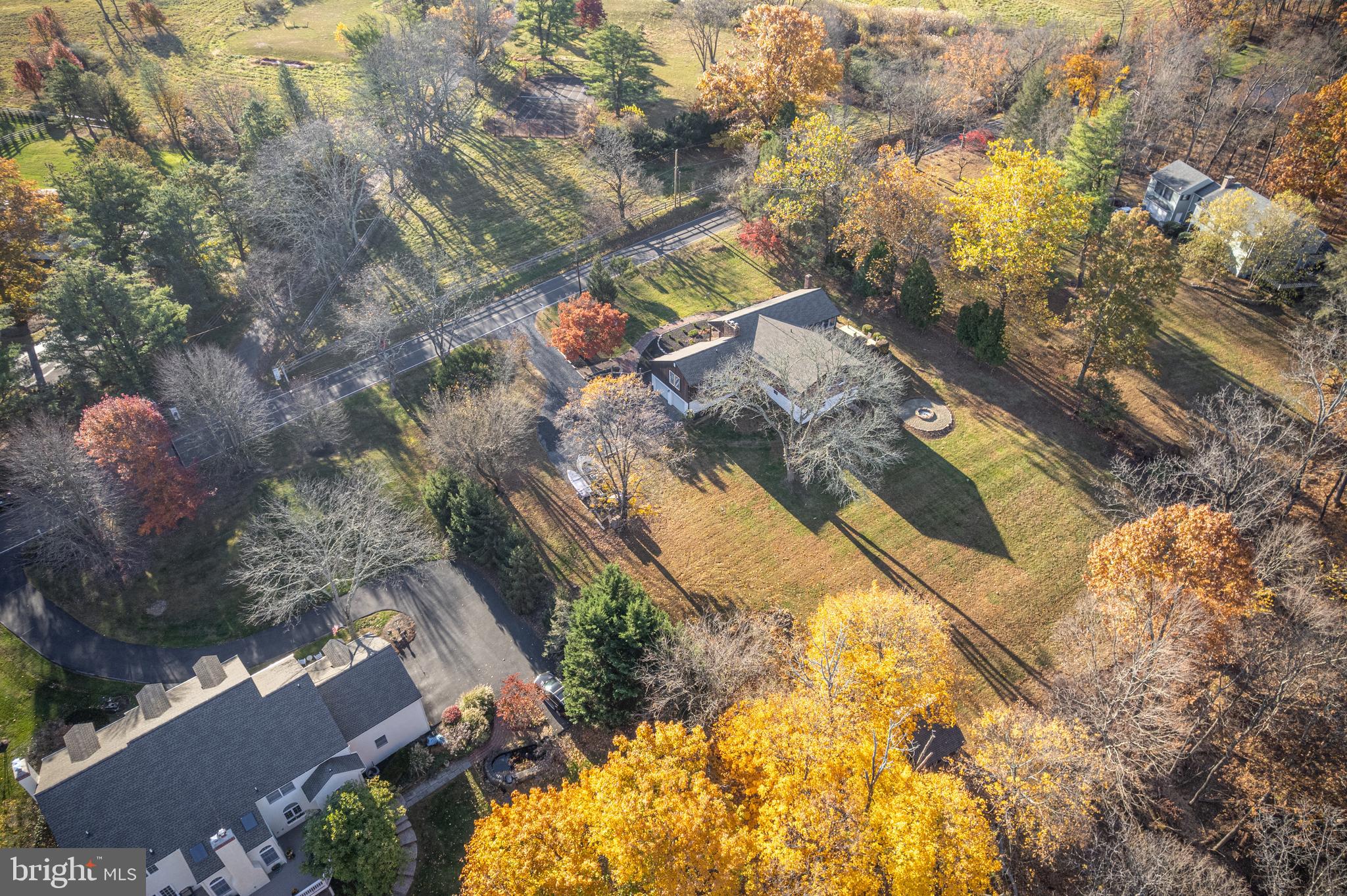 423 Brownsburg Road, Unit W Newtown, PA 18940 - Photo 44 of 109 Aerial shot of back of house