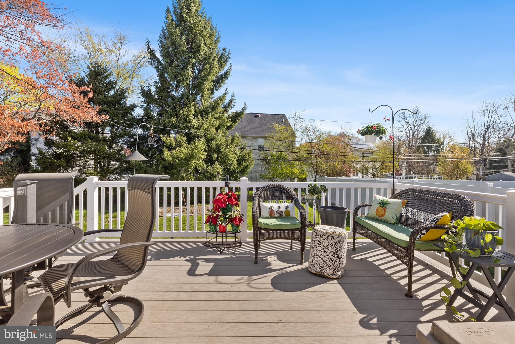 331 North Lehigh Circle Swarthmore, PA 19081 - Photo 27 of 32 a view of a patio on the roof deck