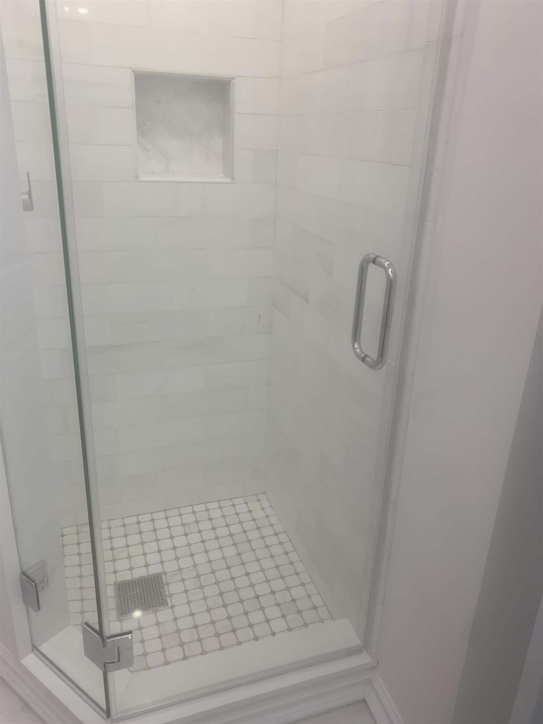 148 Nesbit Street, Unit 1 Weehawken, NJ 07086 - Photo 10 of 13 a bathroom with a shower