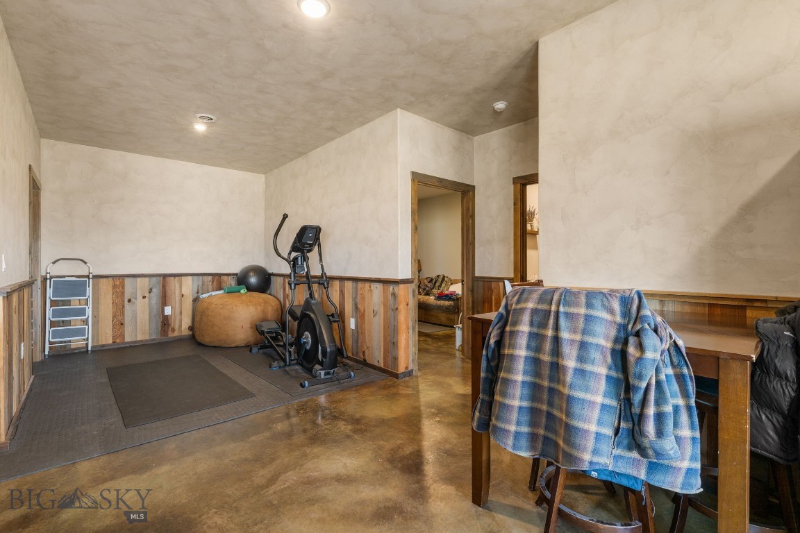 380 Mill Gulch Road Sheridan, MT 59749 - Photo 22 of 42 basement workout area