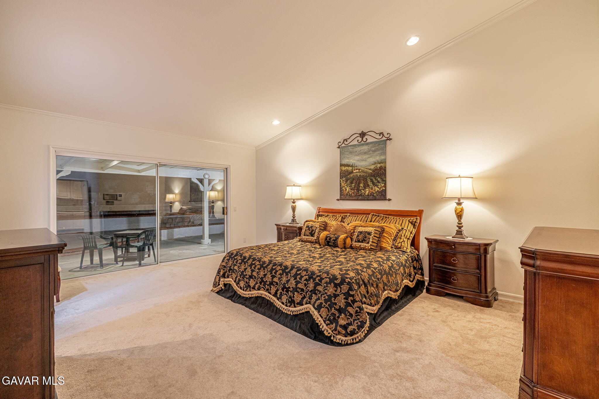 19809 Winged Foot Way Porter Ranch, CA 91326 - Photo 30 of 70 a bedroom with a bed and furniture