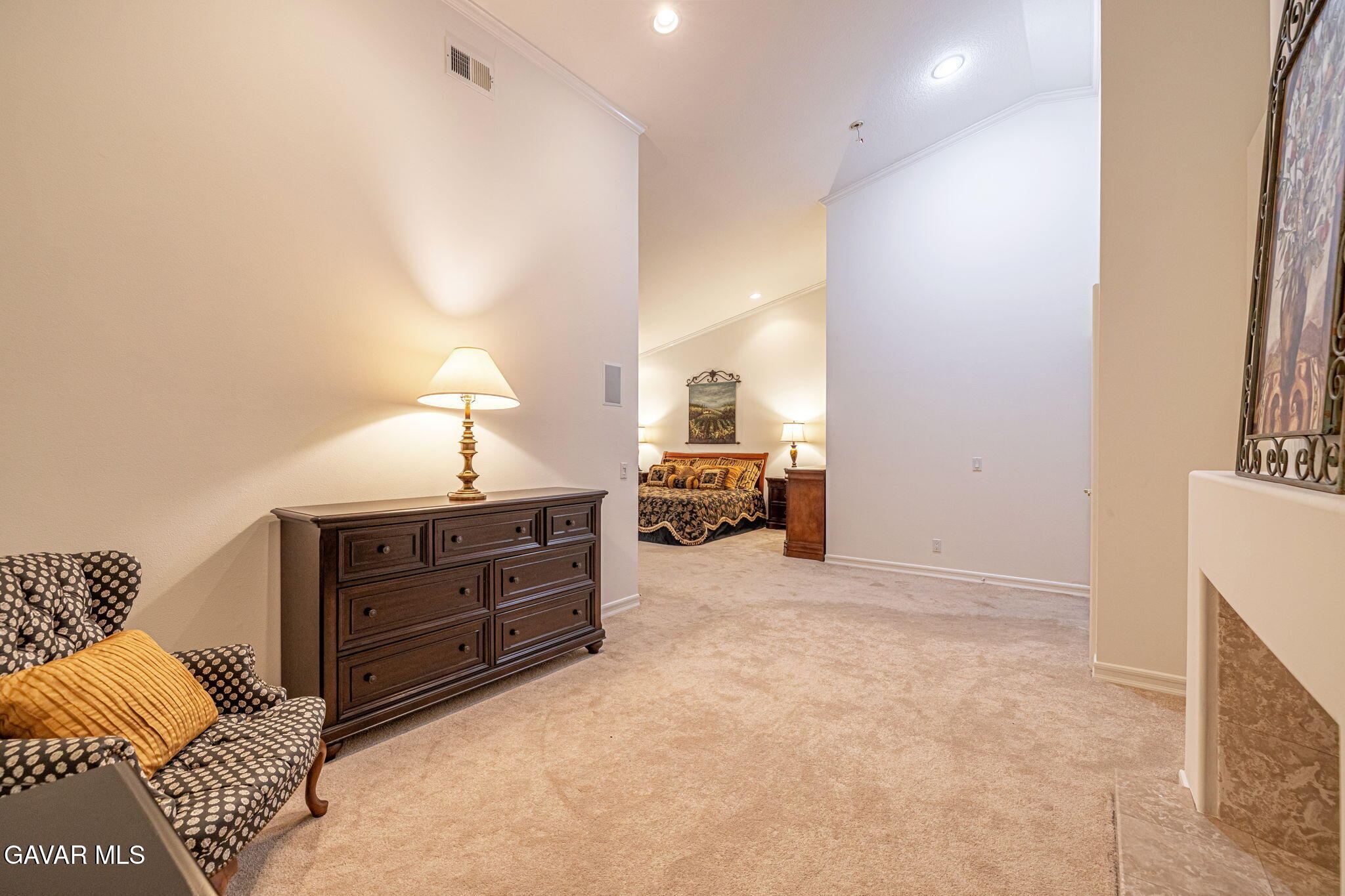 19809 Winged Foot Way Porter Ranch, CA 91326 - Photo 34 of 70 a bed room with a bed and a view of bedroom