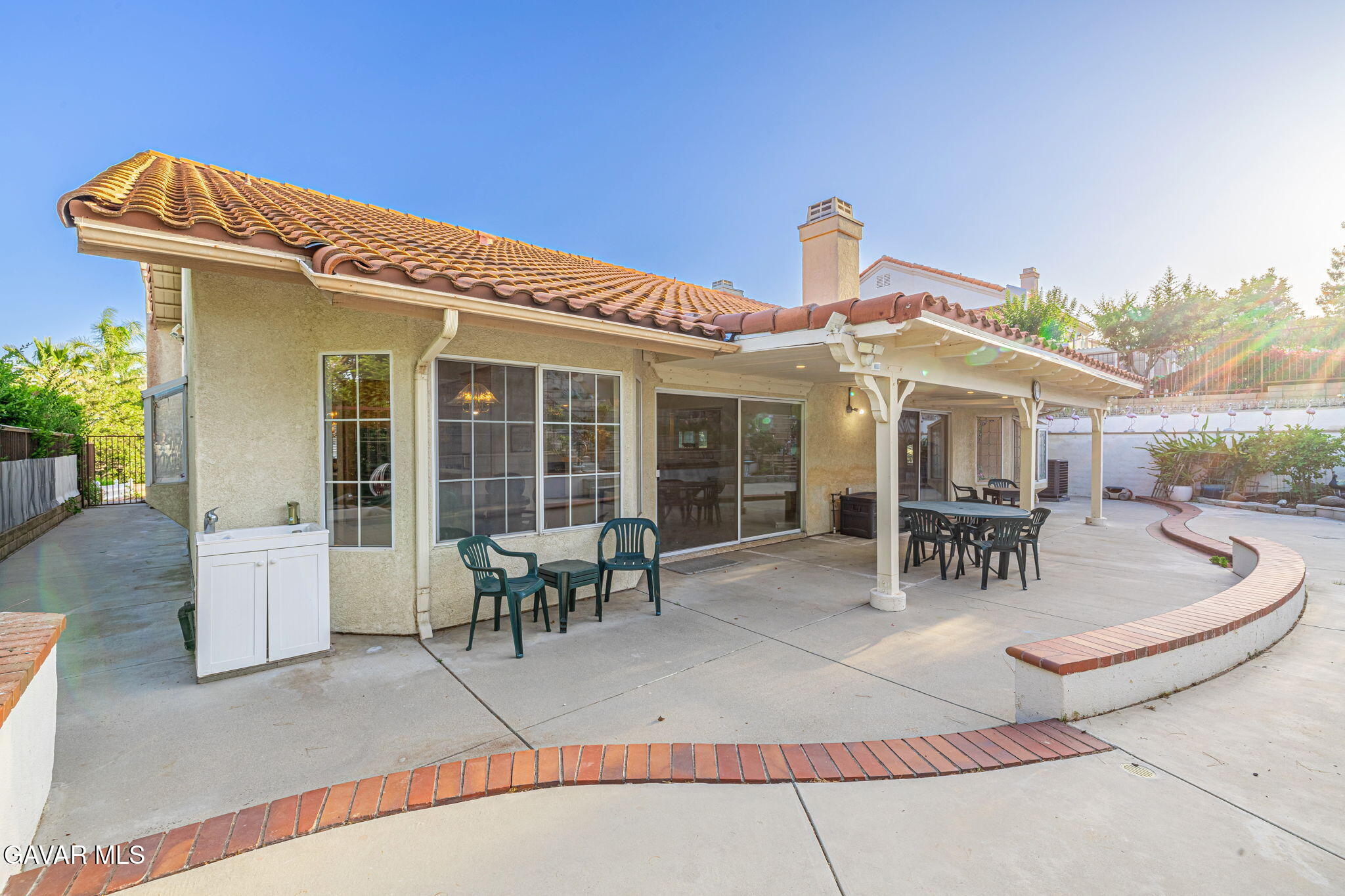 19809 Winged Foot Way Porter Ranch, CA 91326 - Photo 40 of 70 a view of a house with sitting area and furniture