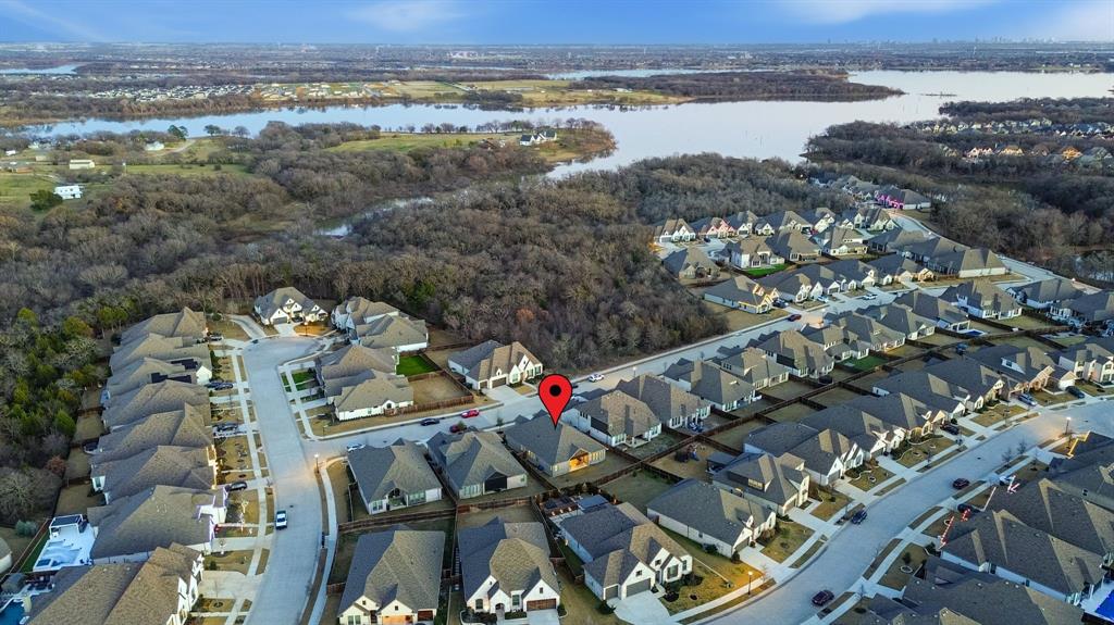 4409 Lk Vw Road Oak Point, TX 75068 - Photo 4 of 40 an aerial view of a city with ocean view