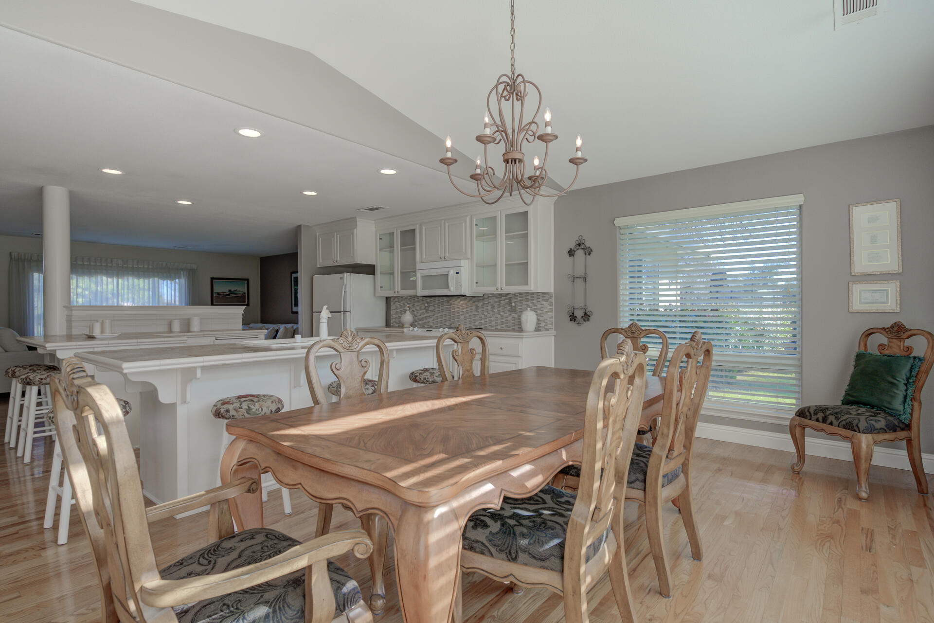8614 Redbank Road Redding, CA 96001 - Photo 10 of 31 a view of a dining room with furniture window and outside view