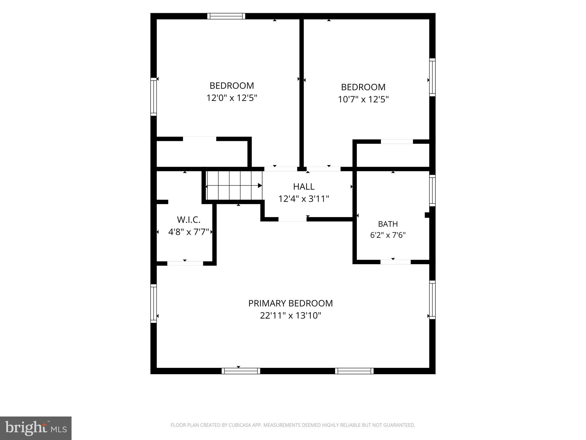 7415 Greenbank Road Middle River, MD 21220 - Photo 43 of 44 Upper level floorplan