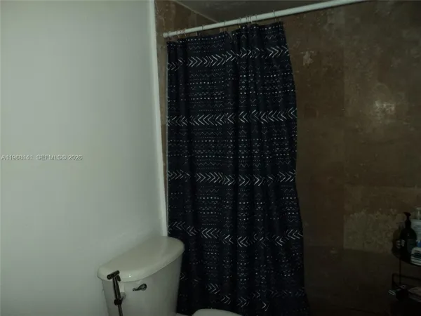 a close up of a shower