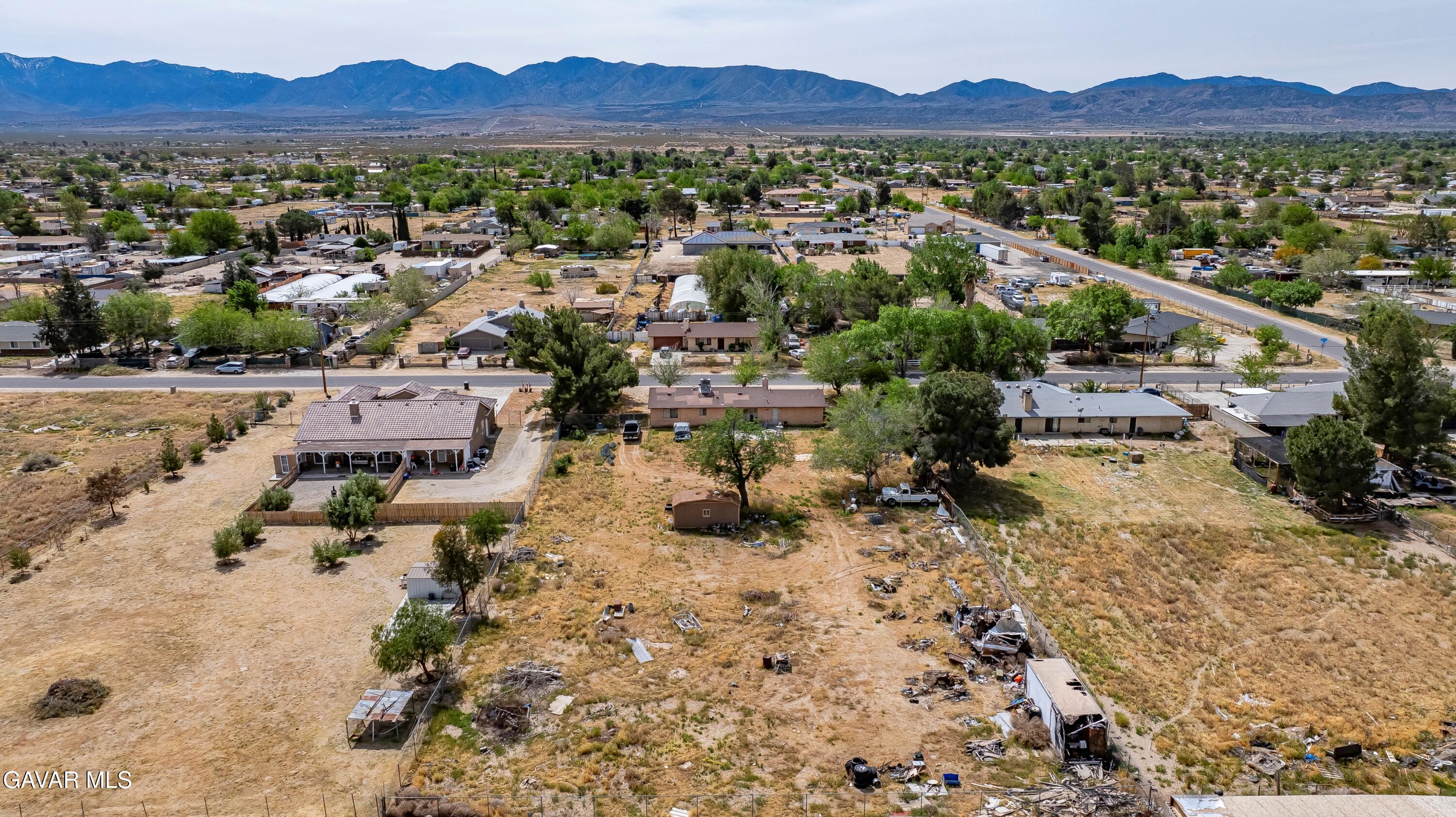 10731 East Ave R-2 Littlerock, CA 93543 - Photo 22 of 23 a view of a city with mountains in the background