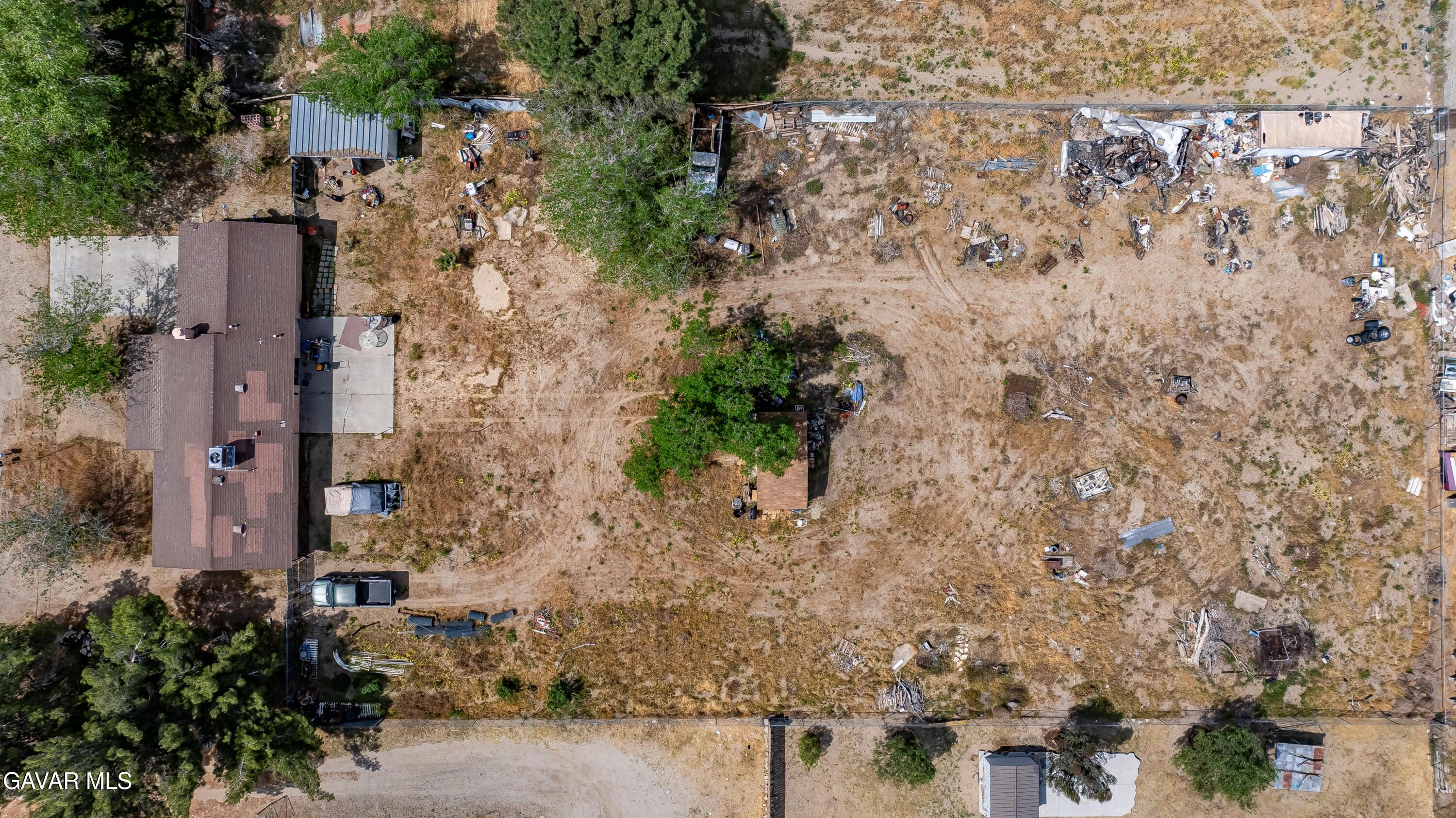 10731 East Ave R-2 Littlerock, CA 93543 - Photo 23 of 23 an aerial view of house with yard