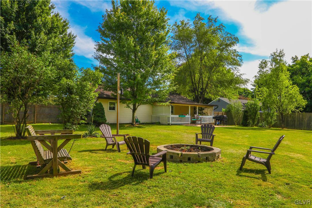 4025 Devonshire Road Bethlehem, PA 18020 - Photo 30 of 33 Huge Fire Pit! Plenty of Room for Social Distanci