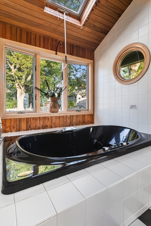 75 Bay View Drive Swampscott, MA 01907 - Photo 26 of 41 a blue and white top oven sitting next to a window