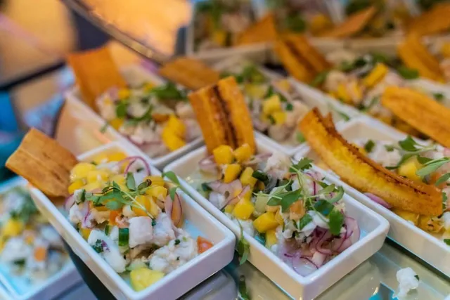 a view of a swimming pool with a lake view
