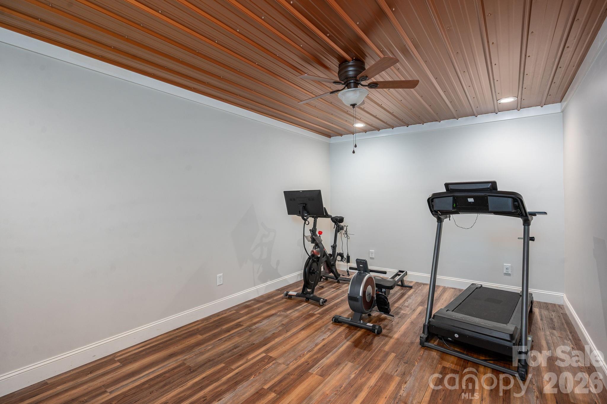 2616 Nicklaus Court Conover, NC 28613 - Photo 32 of 48 a view of a room with gym equipment