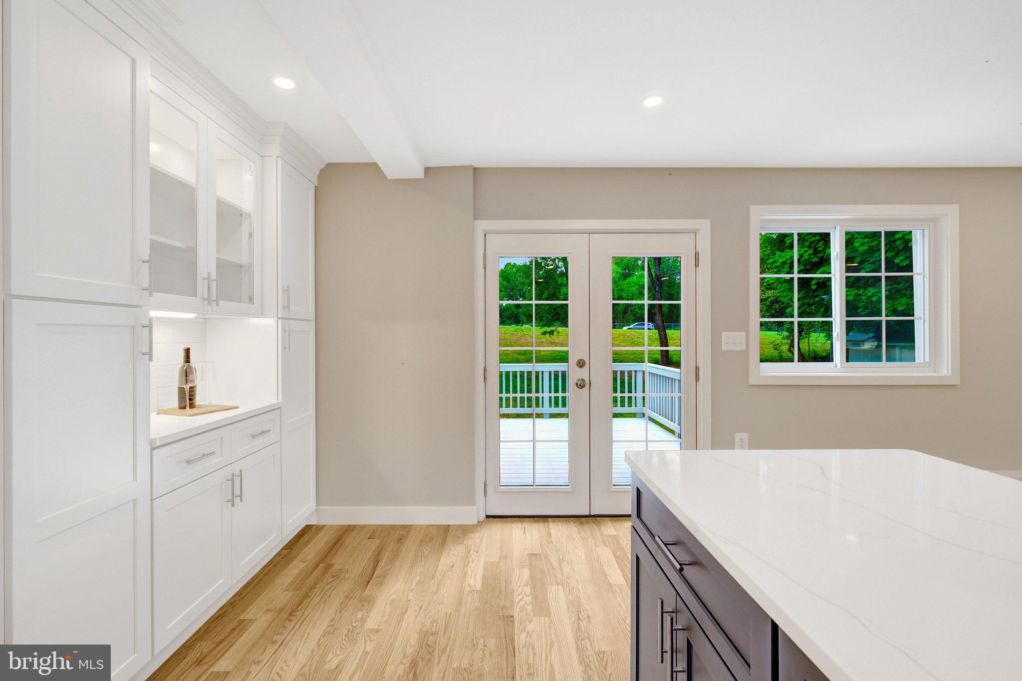 3503 Spring Lake Terrace Fairfax, VA 22030 - Photo 5 of 48 Brand New French Doors Lead To Your Brand New Deck
