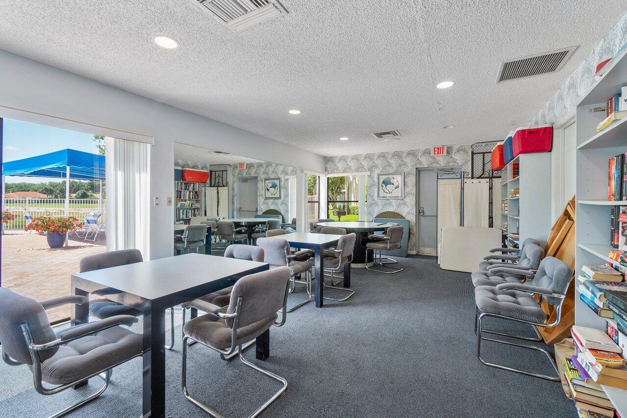 6562 Boca Del Mar Drive, Unit 524 Boca Raton, FL 33433 - Photo 29 of 37 Party Room at the Clubhouse