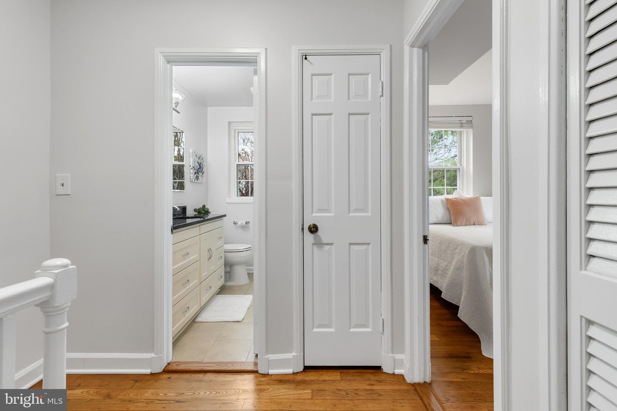 4628 31st Road South Arlington, VA 22206 - Photo 14 of 55 Freshly painted upper level hallway