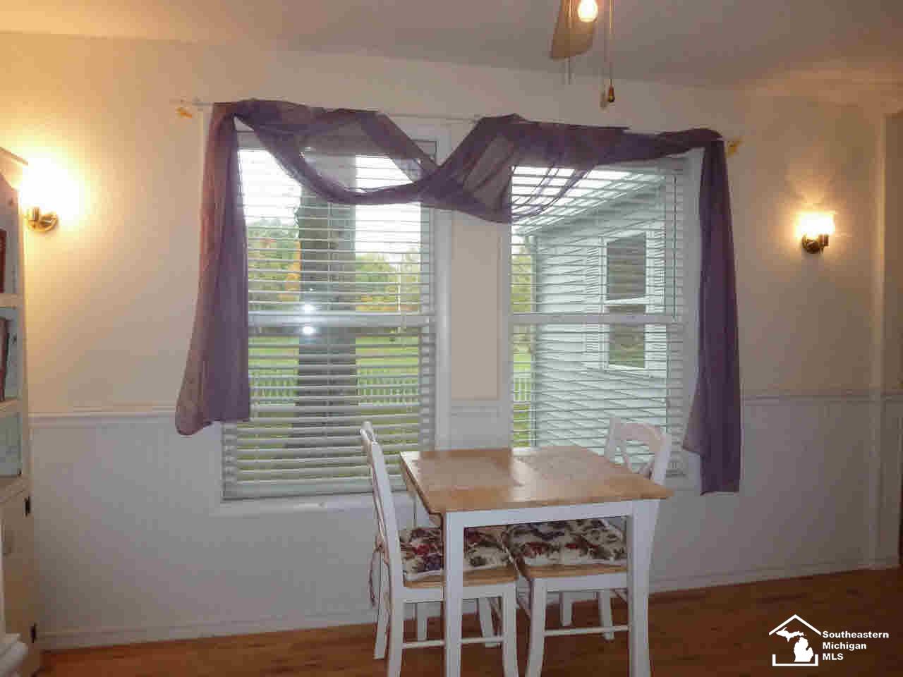 8016 Adler Road Lambertville, MI 48144 - Photo 7 of 13 Dining Room View 2