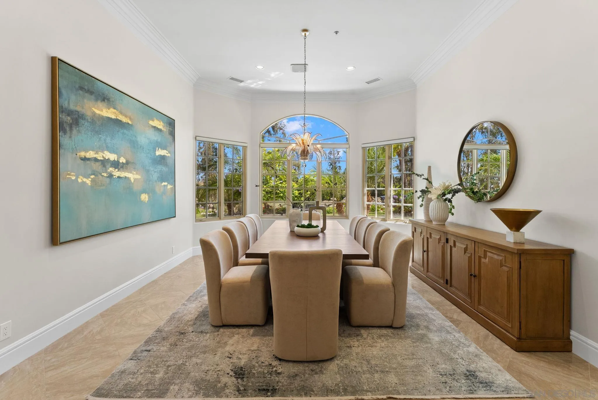 7896 St Andrews Road Rancho Santa Fe, CA 92067 - Photo 6 of 17 Dining Room