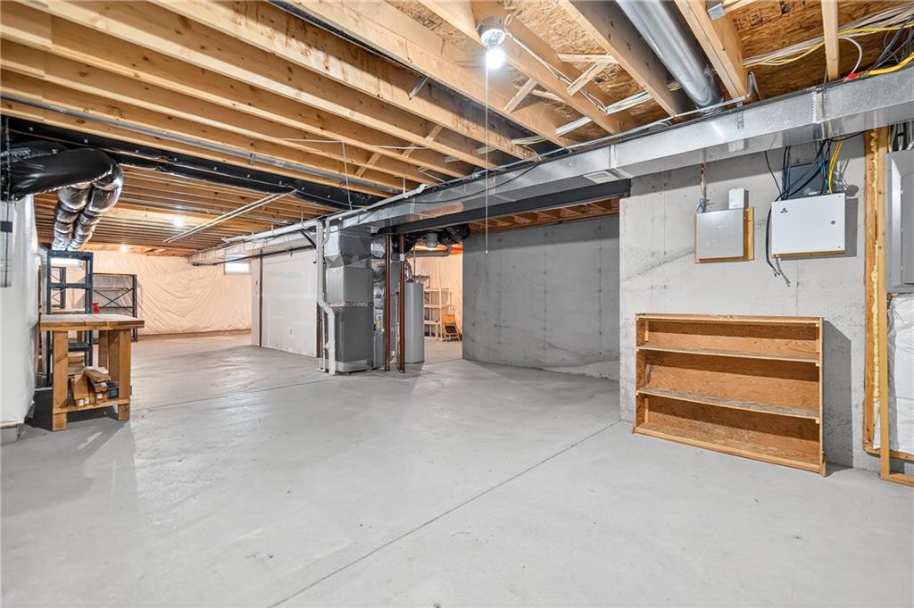 809 Wible Run Road Pittsburgh, PA 15209 - Photo 30 of 36 a view of empty room with wooden ceiling