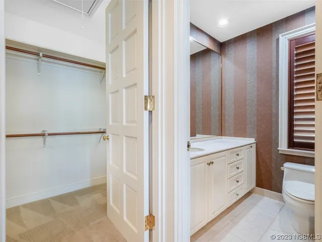 a view of a lake with outdoor space