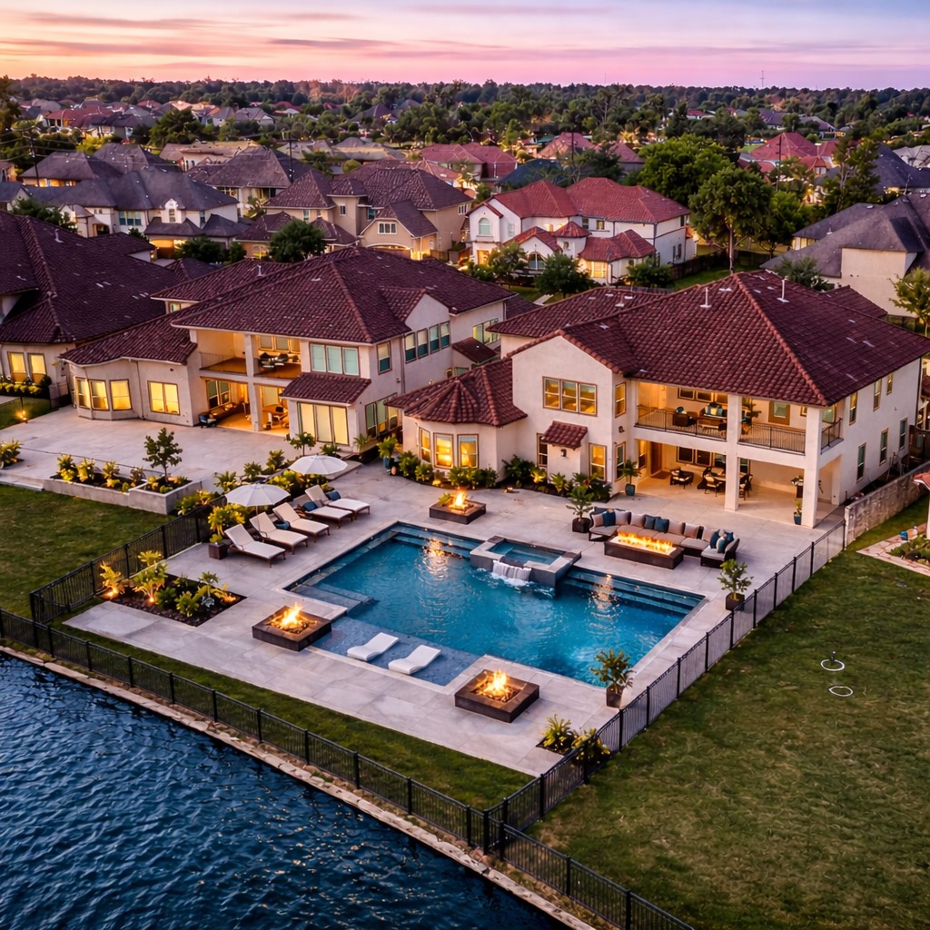 5403 Rouchel Brook Lane Sugar Land, TX 77479 - Photo 3 of 42 A perfect canvas to design your ultimate outdoor oasis. Rendering depicting your future dream backyard potential!