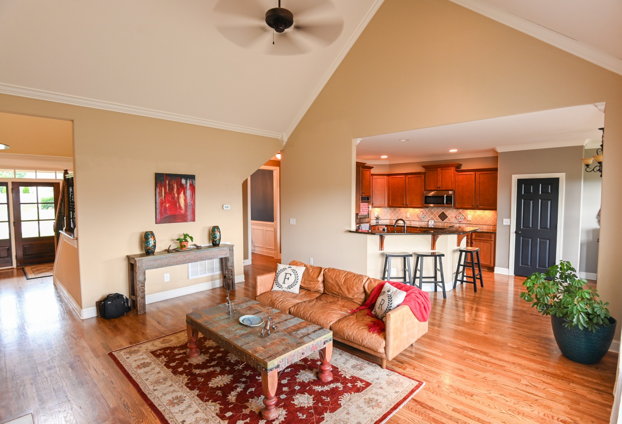 3103 Sakari Circle Spring Hill, TN 37174 - Photo 3 of 18 a living room with furniture and wooden floor