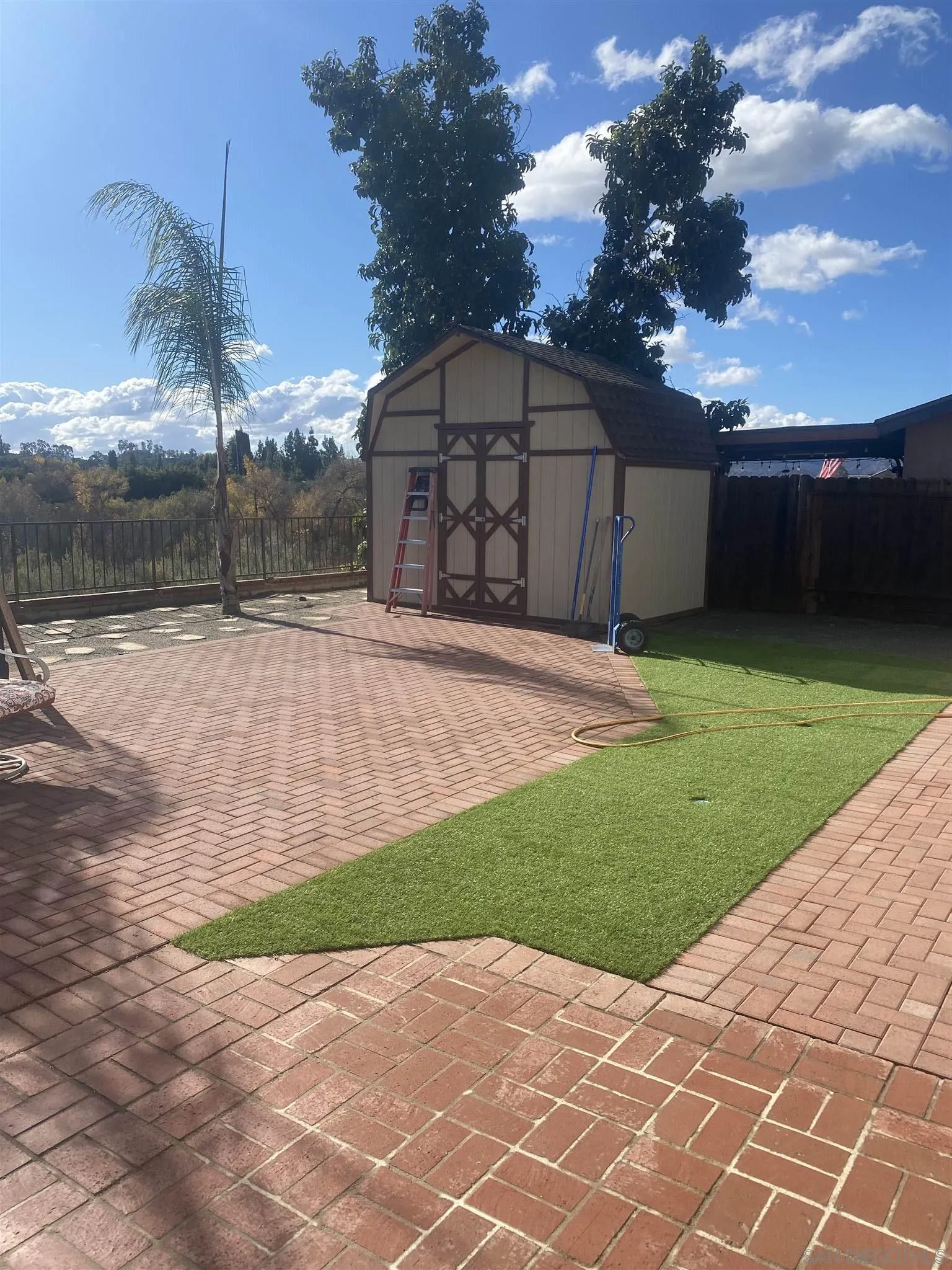 10991 Hillcreek Road Santee, CA 92071 - Photo 21 of 26 a view of a backyard of the house