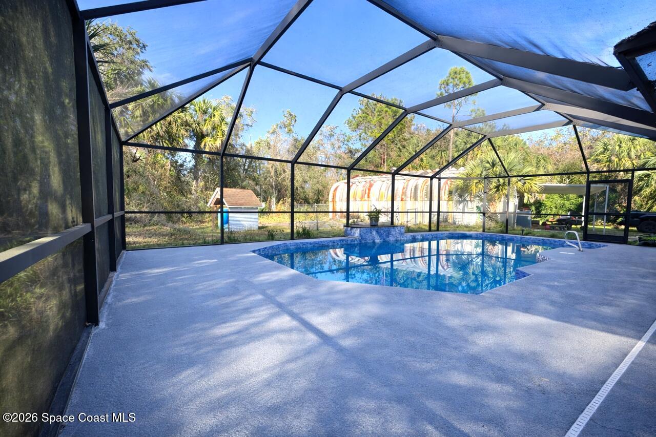 5000 Gandy Road Mims, FL 32754 - Photo 78 of 135 Screened pool