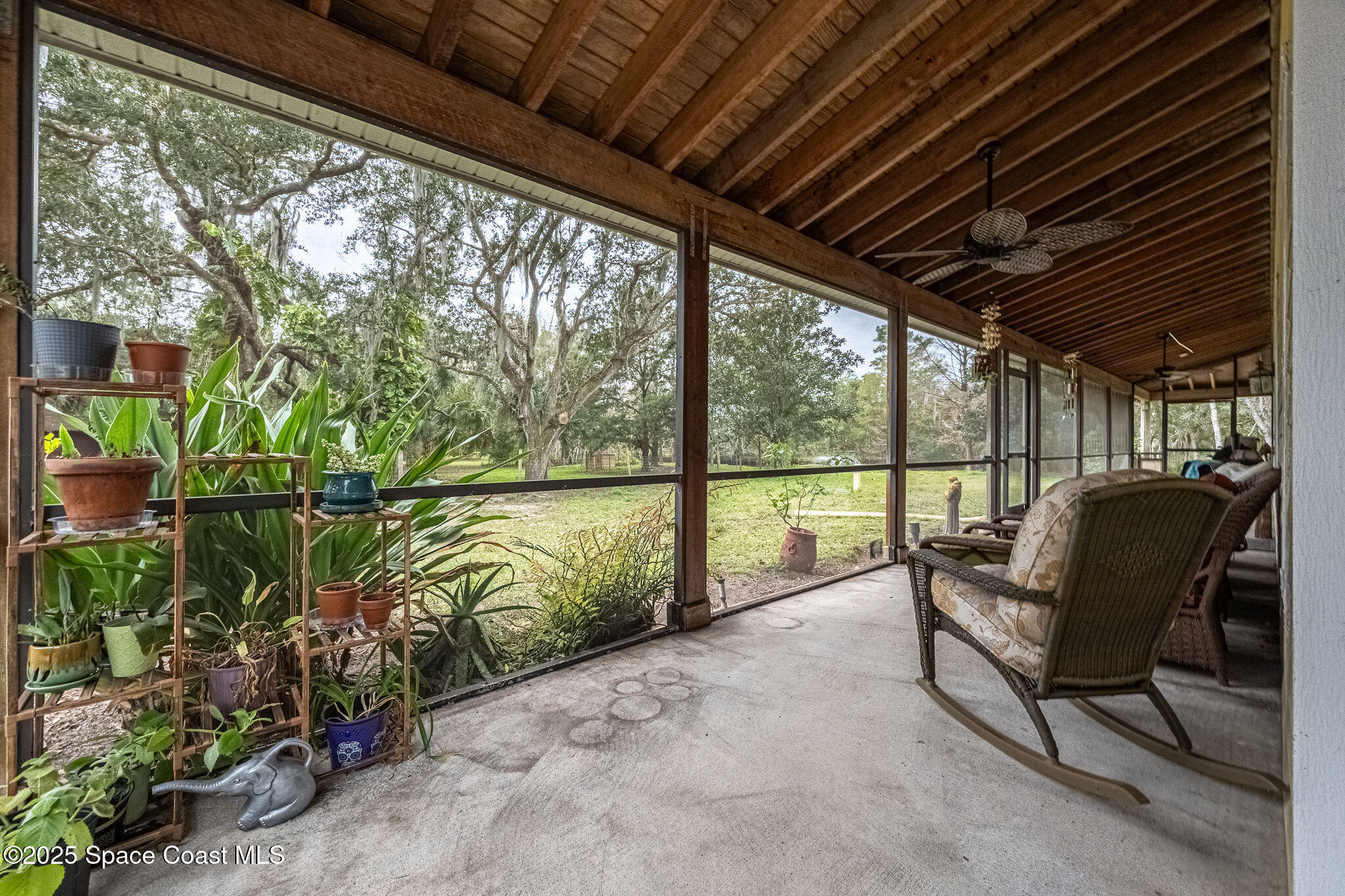 5000 Gandy Road Mims, FL 32754 - Photo 88 of 135 Screened patio