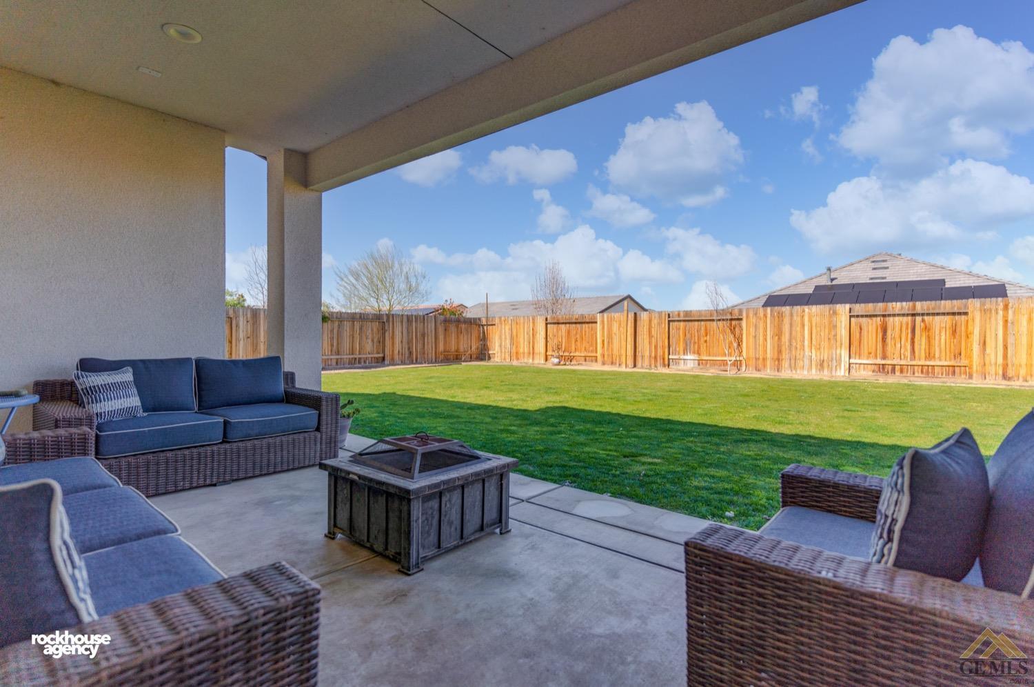 Undisclosed Address Bakersfield, CA 93314 - Photo 39 of 44 a outdoor living space with furniture and garden