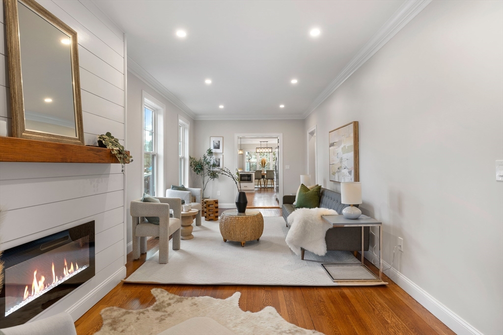 1 Overlook Road Wakefield, MA 01880 - Photo 4 of 15 a living room with furniture and a fireplace