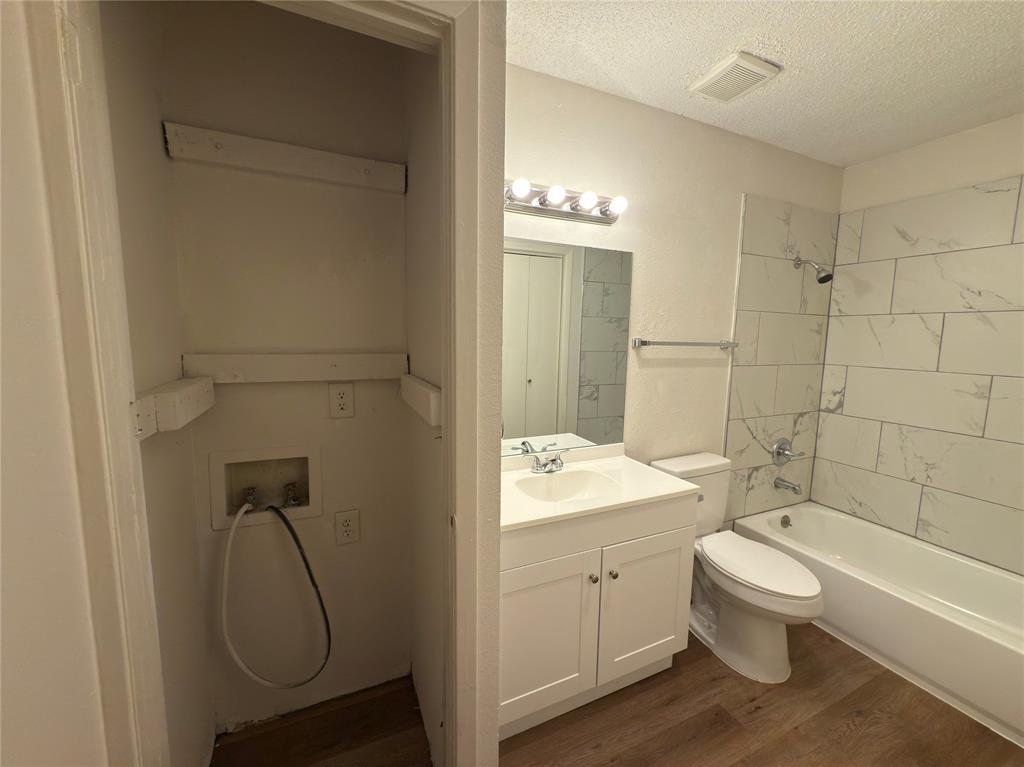 9696 Walnut Street, Unit 2017 Dallas, TX 75243 - Photo 13 of 19 with stackable washer/dryer connections