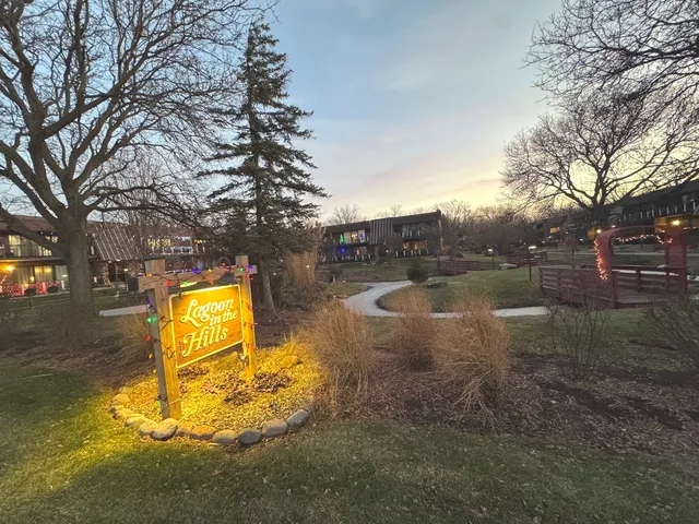 a view of street with sitting area