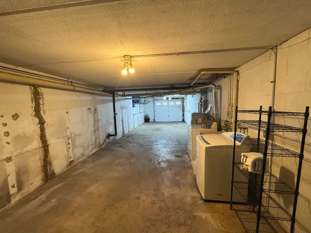 a view of a storage & utility room with stuff