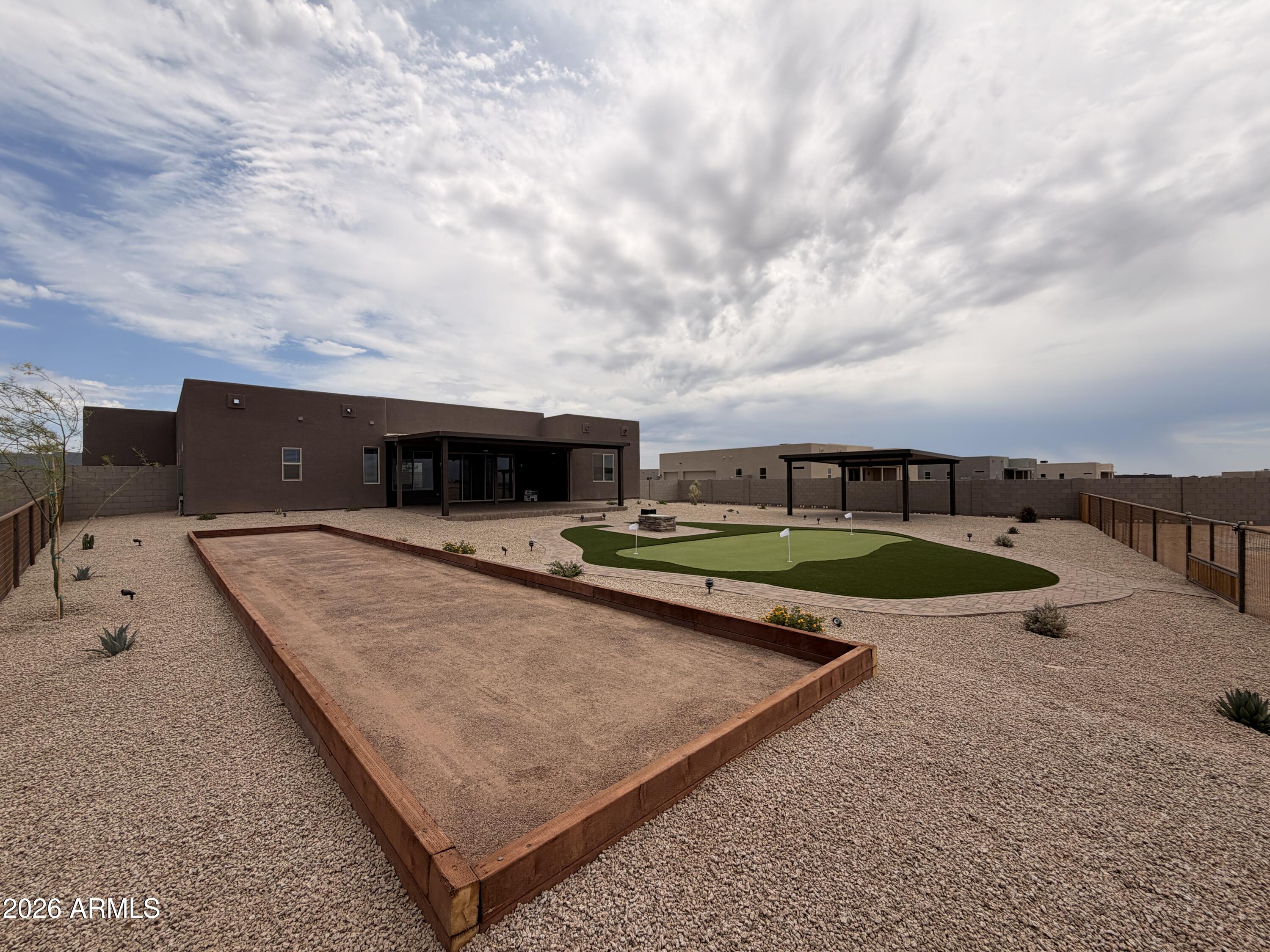 23175 West Skinner Road Wittmann, AZ 85361 - Photo 3 of 25 swimming pool with a yard