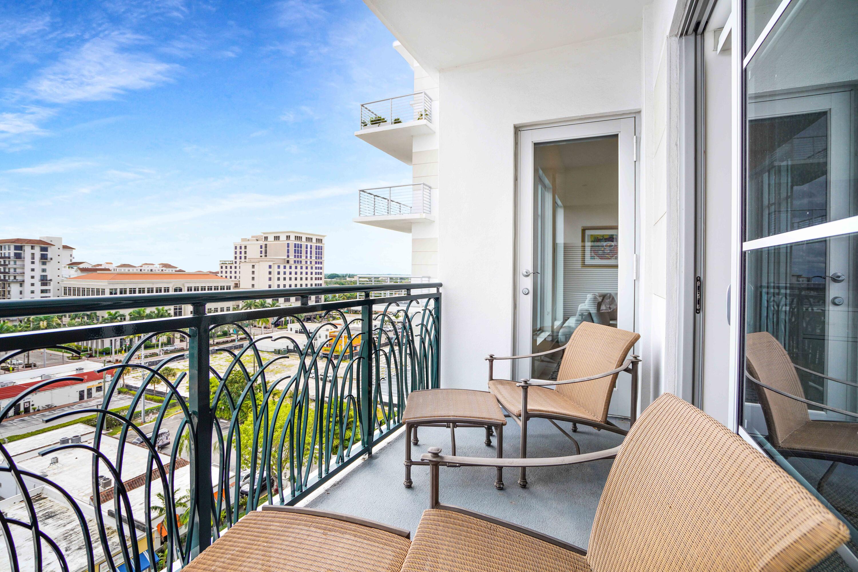 155 East Boca Raton Road, Unit 912 Boca Raton, FL 33432 - Photo 52 of 56 a view of a balcony with chairs