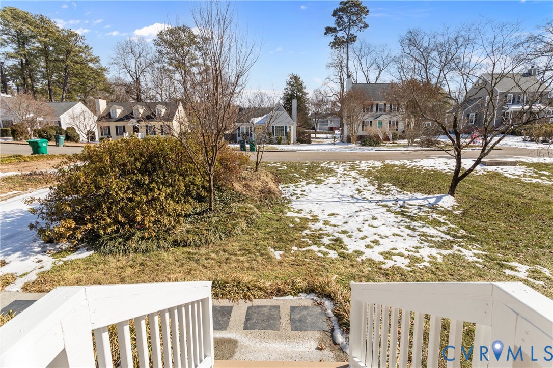 1316 Ware Road Henrico, VA 23229 - Photo 51 of 51 a view of a yard with snow on the road