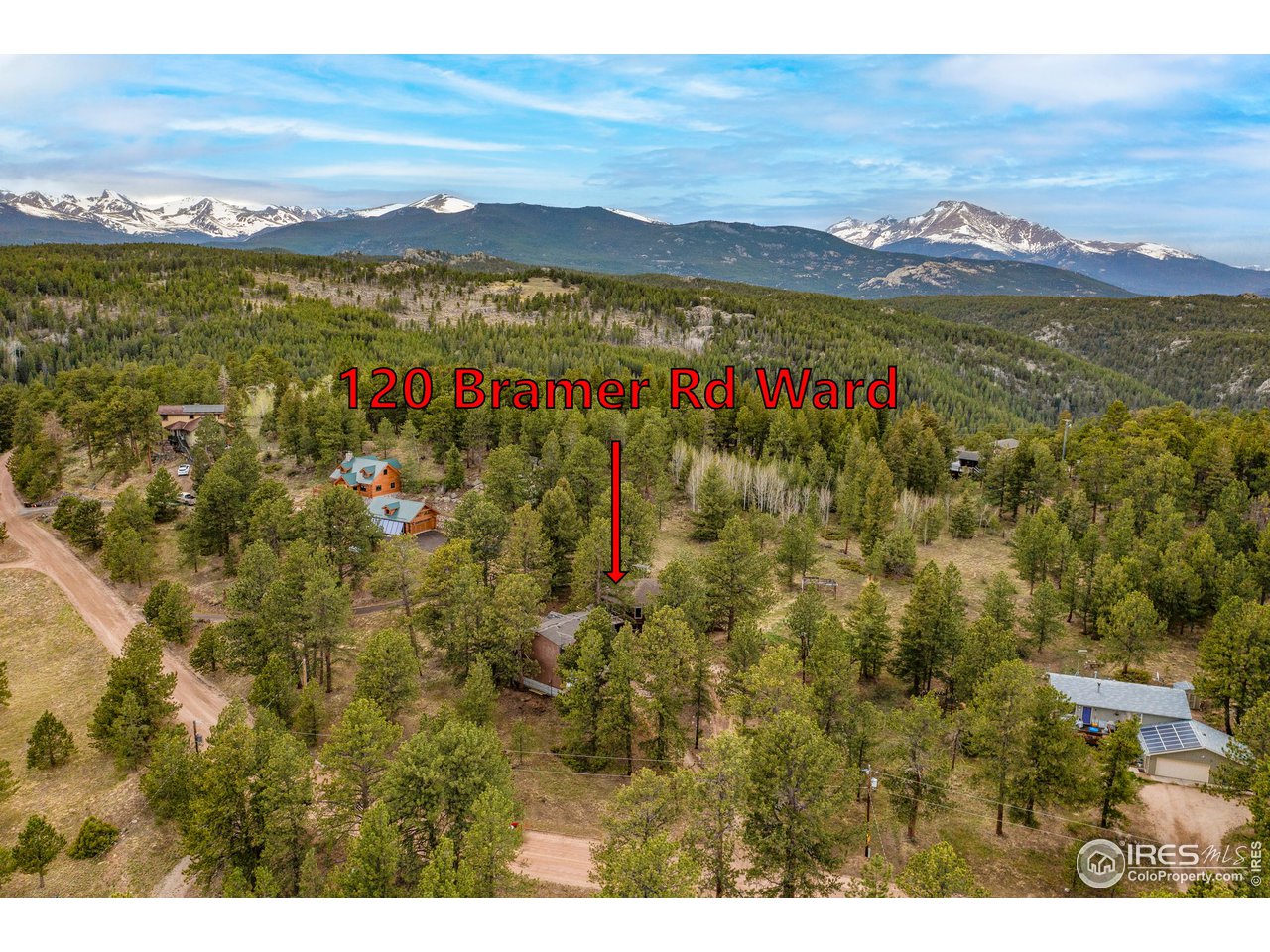 120 Bramer Road Ward, CO 80481 - Photo 32 of 39 Sparsely populated neighborhood nestled against the Continental Divide