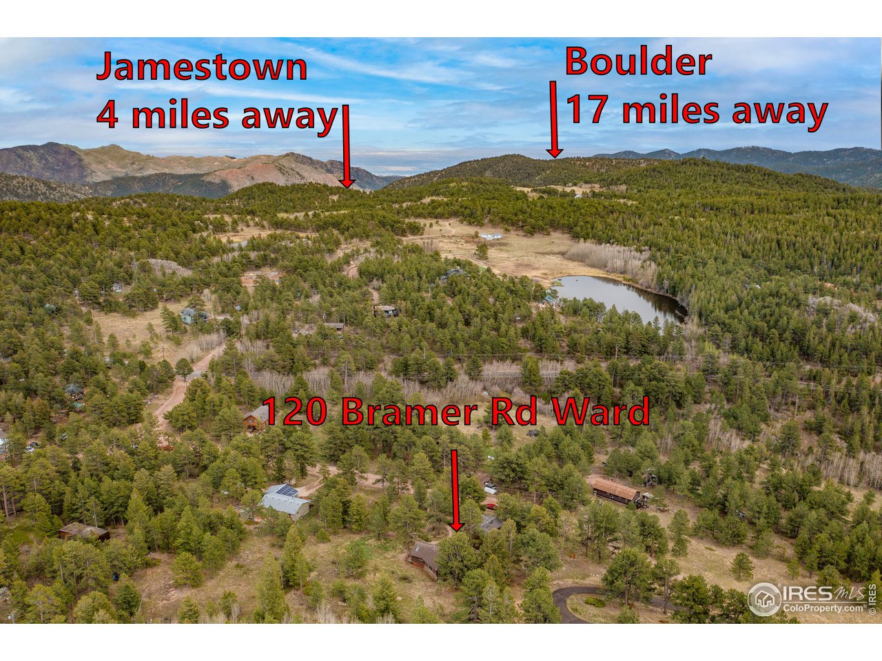 120 Bramer Road Ward, CO 80481 - Photo 33 of 39 Fast & easy commuting