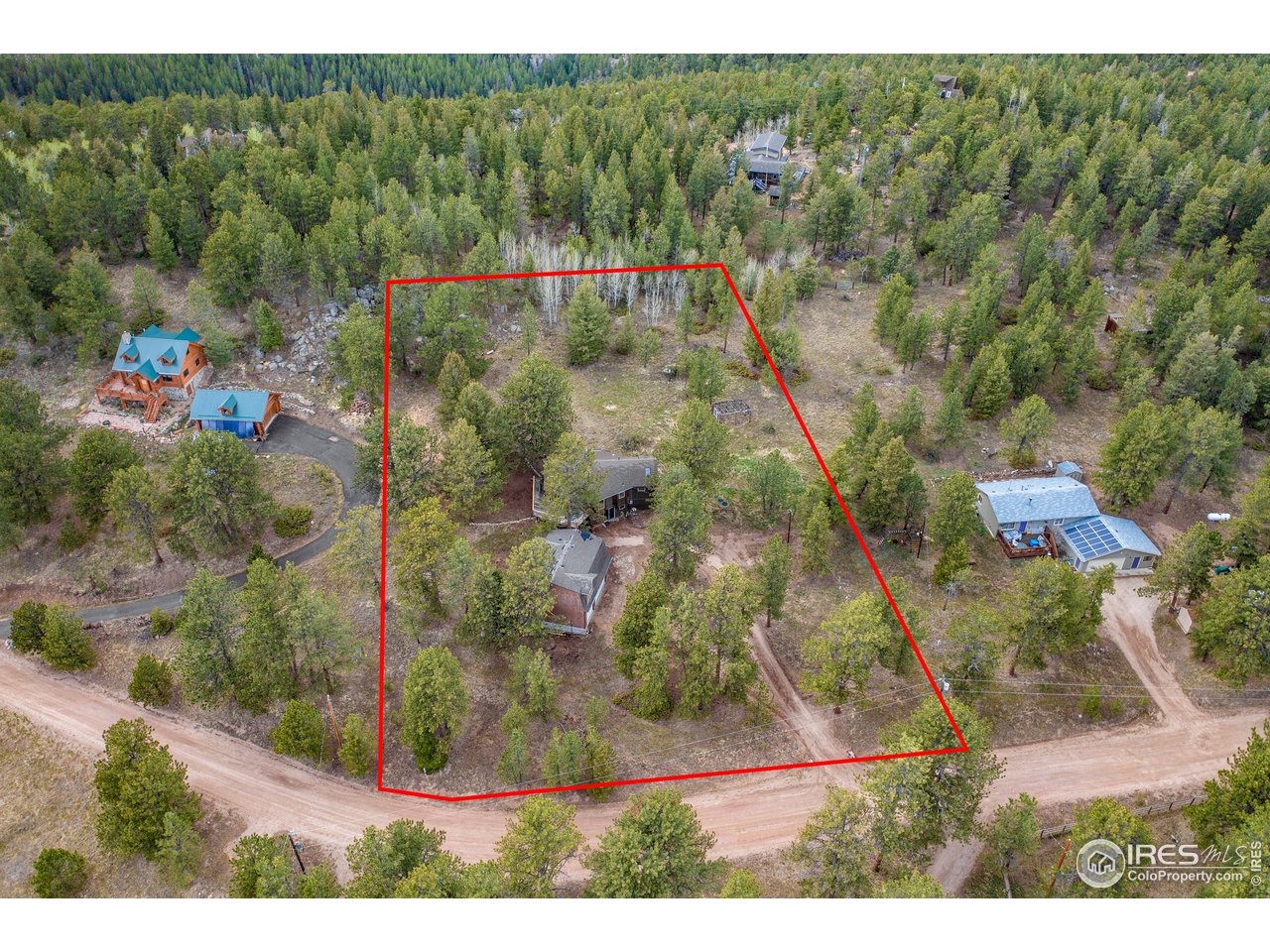 120 Bramer Road Ward, CO 80481 - Photo 6 of 39 1.24 mostly flat & usable acres