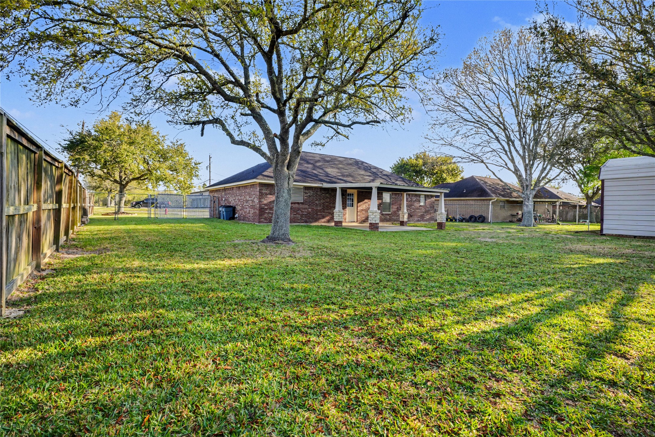 12431 9th Street Santa Fe, TX 77510 - Photo 17 of 18 a view of a house with a yard