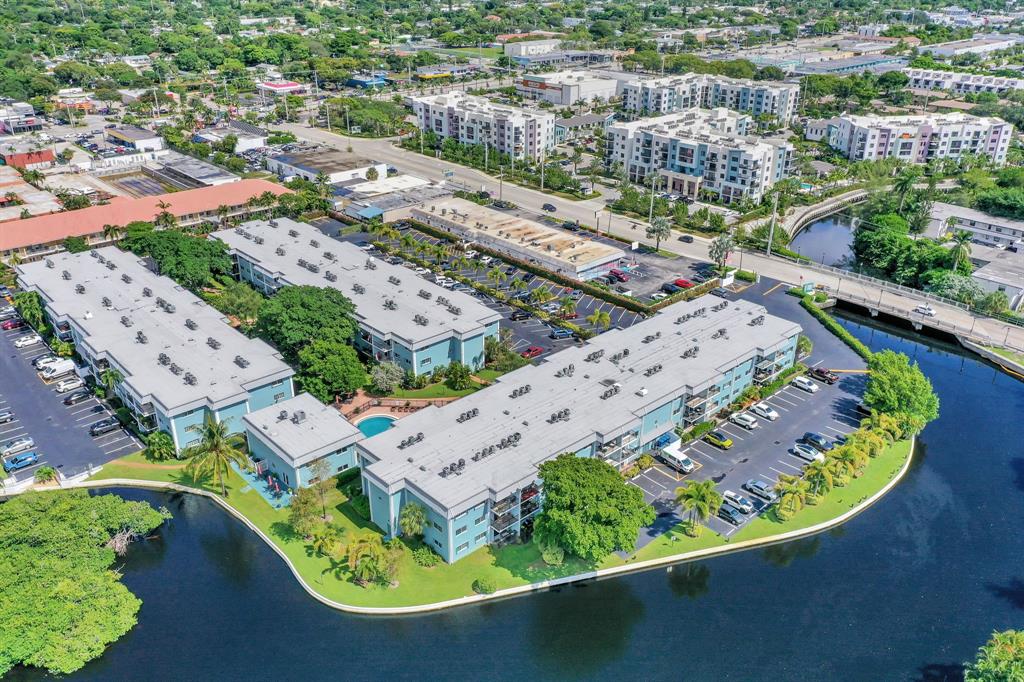 3000 Northeast 5th Terrace, Unit 109A Wilton Manors, FL 33334 - Photo 34 of 36 an aerial view of a