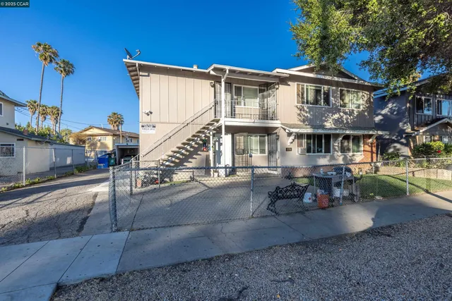 a view of a house with a patio