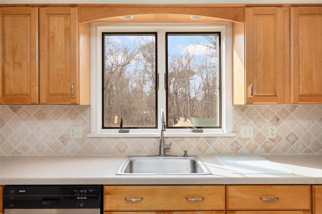 270 Buckeye Brook Road Charlestown, RI 02813 - Photo 11 of 45 Kitchen window overlooking the spacious backyard